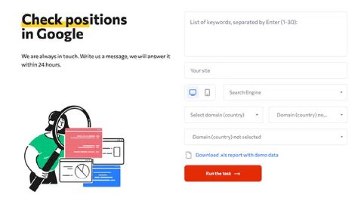 Free Search Engine Position Checker Tool For Google UK