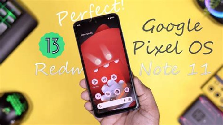 INSTALL Google Pixel OS Android 13 in your Redmi Note 11 Super Smooth