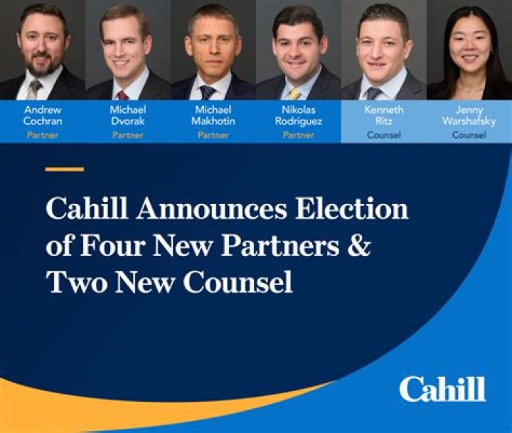 James J. Clark Partner Cahill Gordon & Reindel LLP