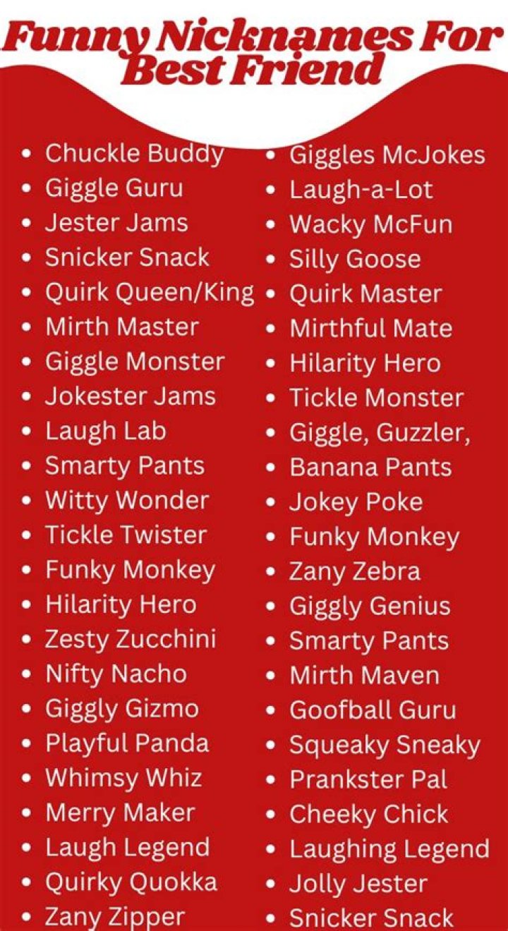 Ultimate Guide To Hilarious And Creative Funny Nicknames